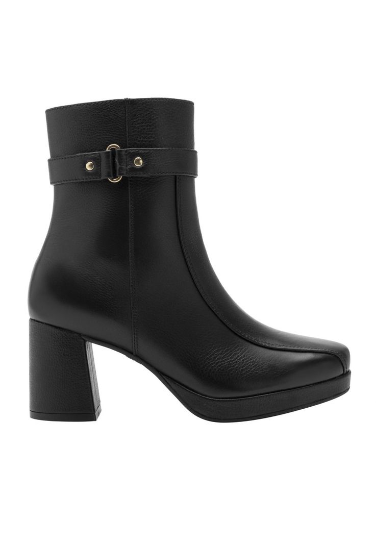 Botín Mujer Mackenzie 127203 Negro Flexi-0