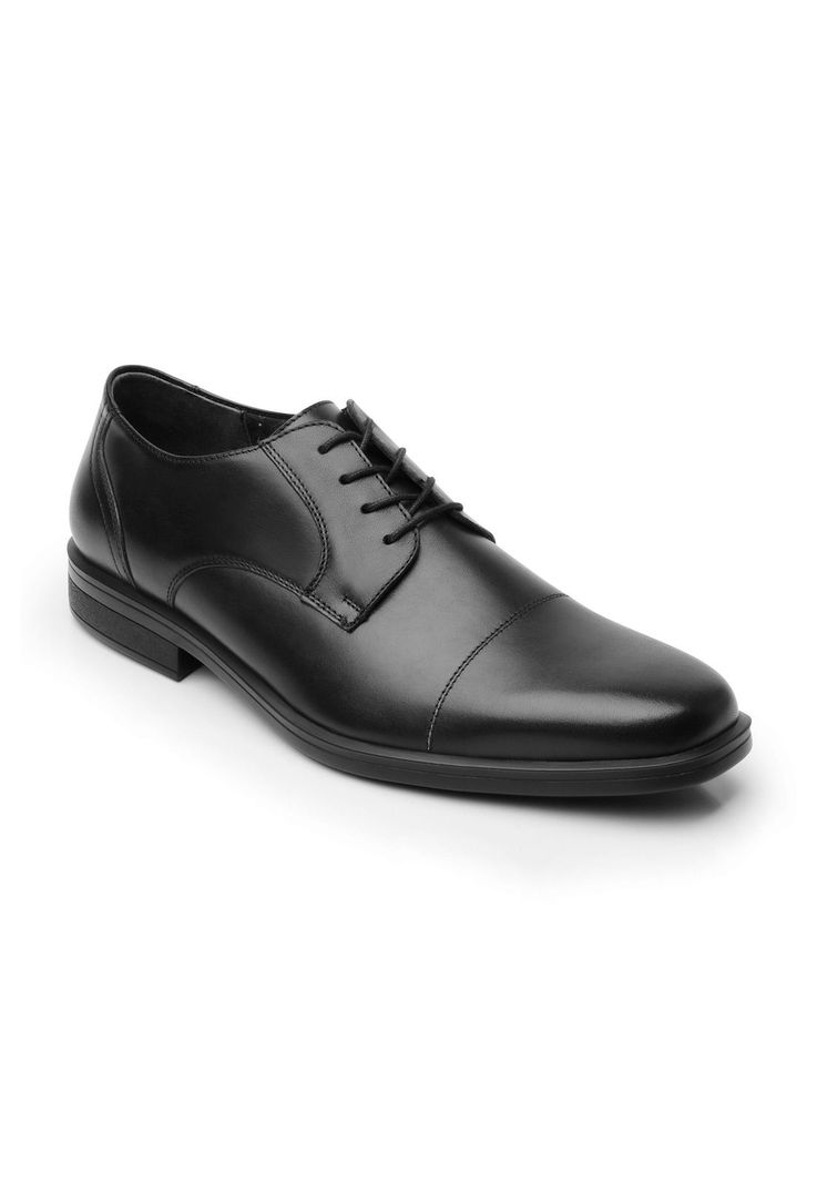 Zapato Hombre Cuero Cook Negro Flexi-0