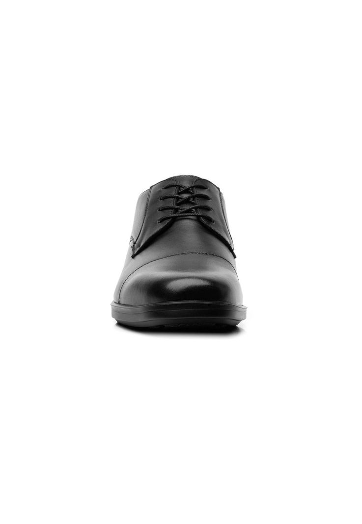 Zapato Hombre Cuero Cook Negro Flexi-3