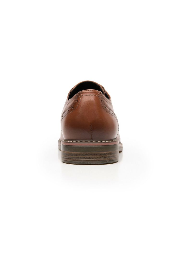 Zapato Hombre Cuero Dinamo Café Flexi-4