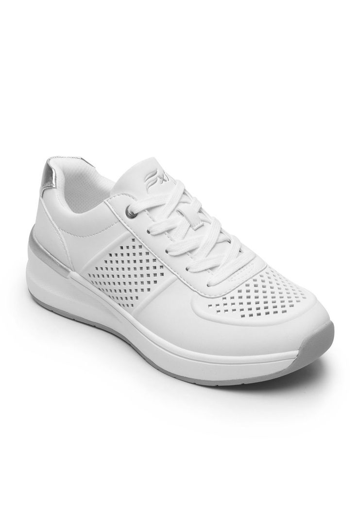 Zapatilla Mujer Brisea 132201 Blanca-1