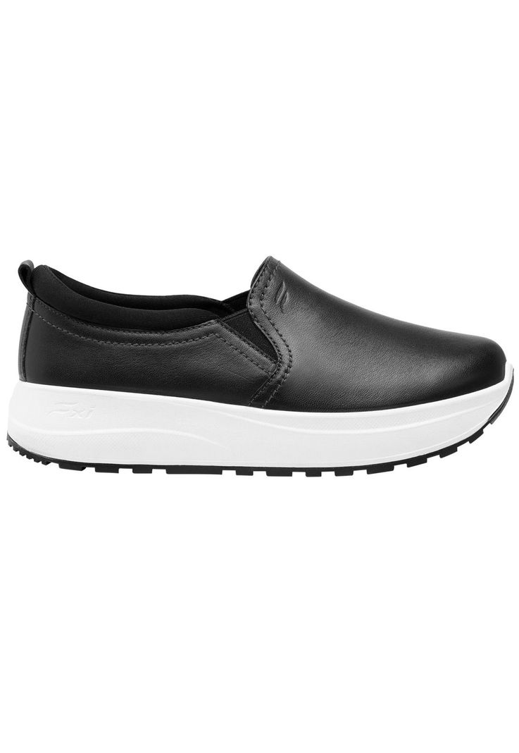 Zapatilla Mujer Cuero Atsiri Negro Flexi-1