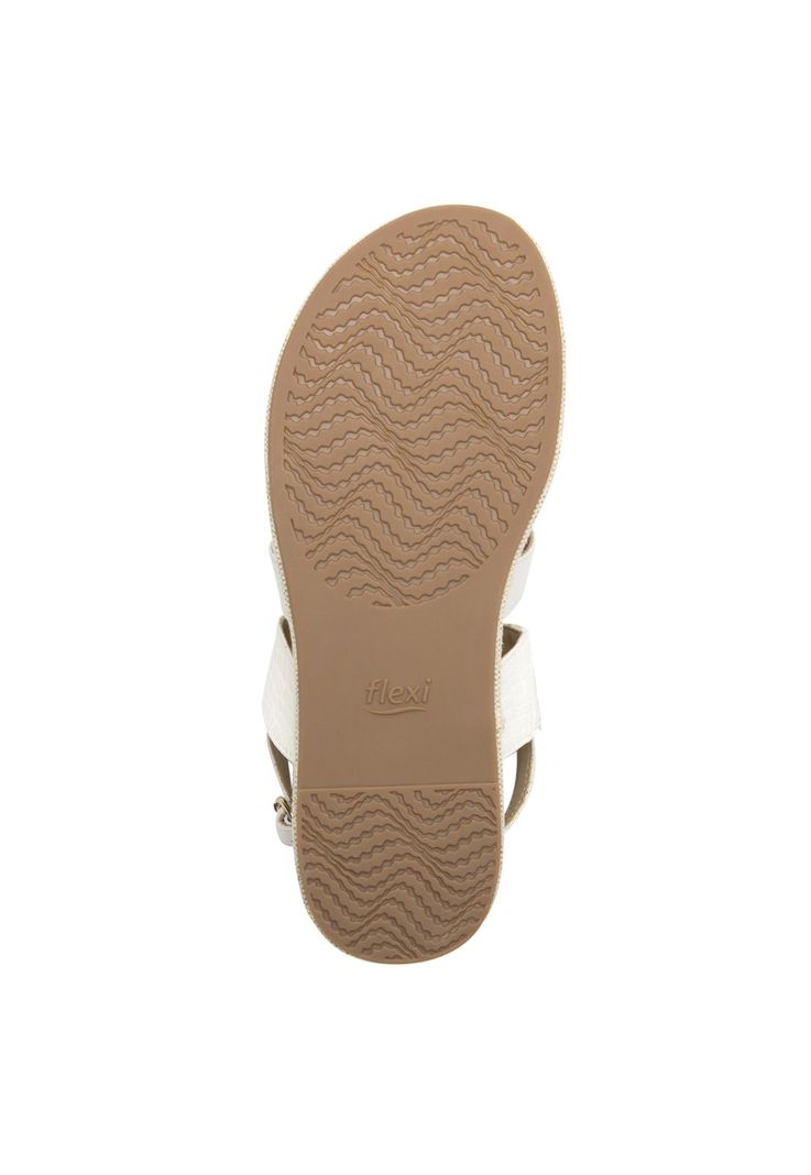 Sandalia Mujer Cuero Deyna Blanco Flexi-4