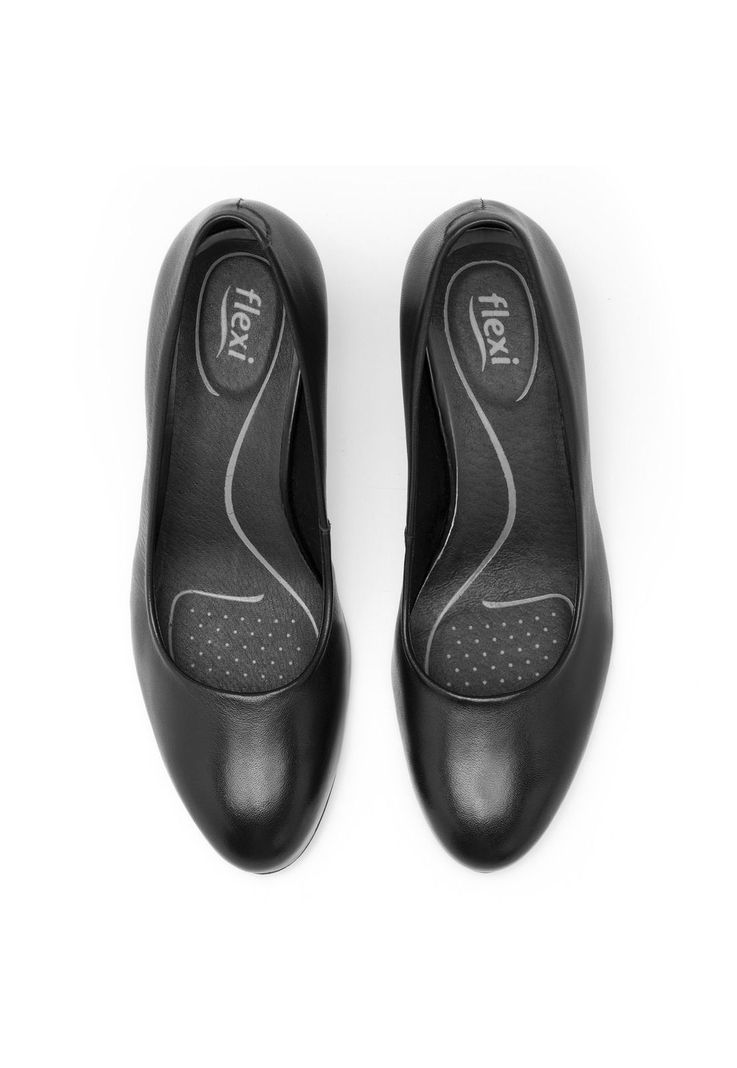 Zapato Mujer Cuero Pipa 124401 Negro Flexi-5
