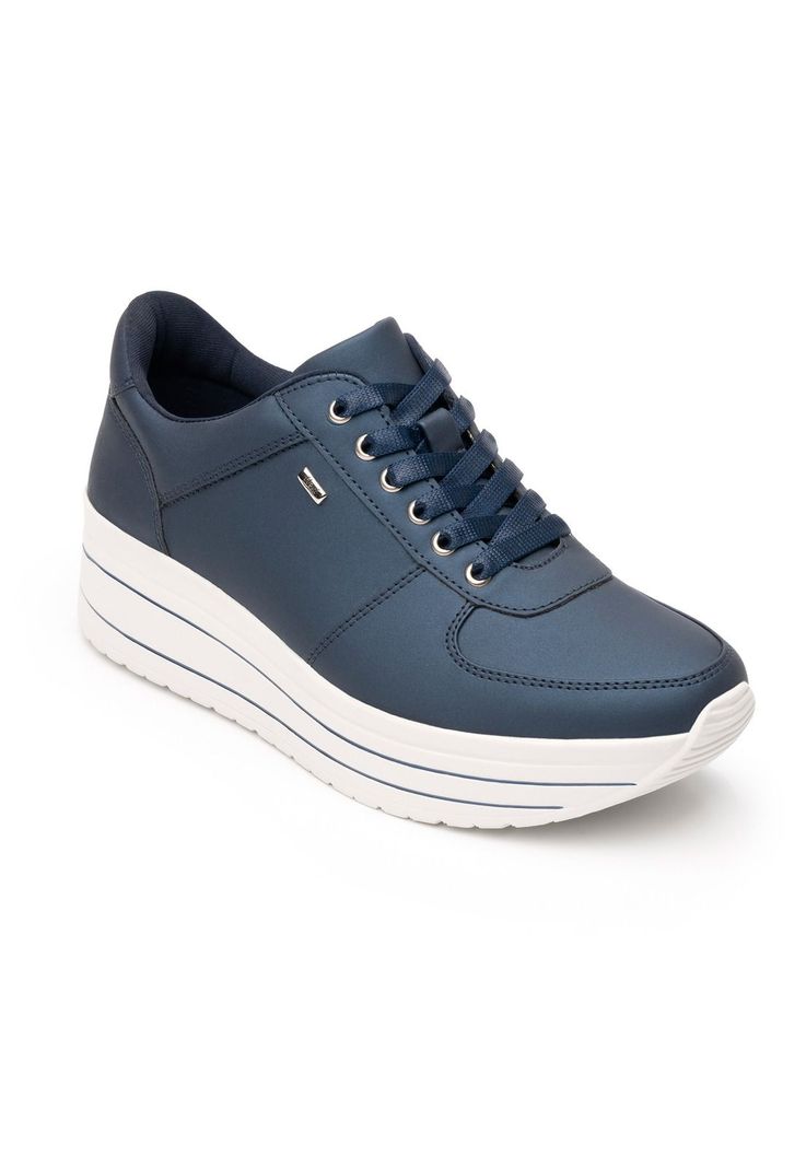 Zapatilla Mujer Alanis Azul Flexi-0