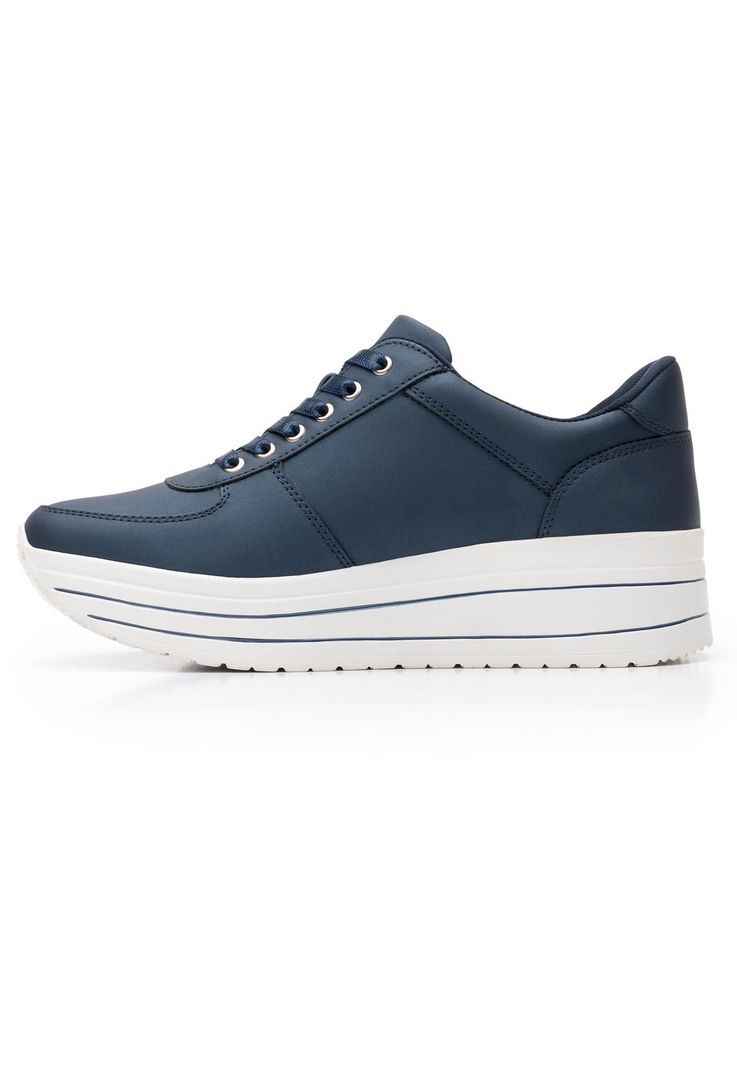 Zapatilla Mujer Alanis Azul Flexi-2