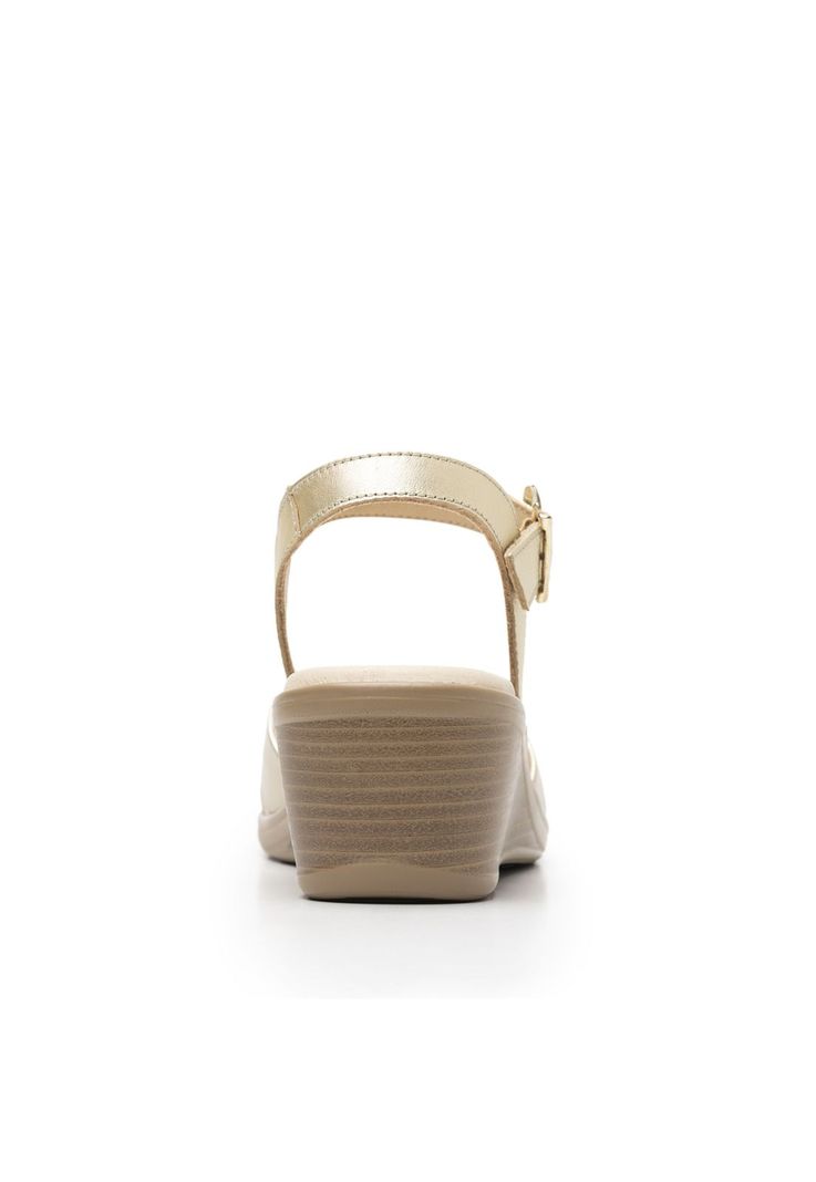 Sandalia Mujer Zura 123703 Dorada Flexi-4