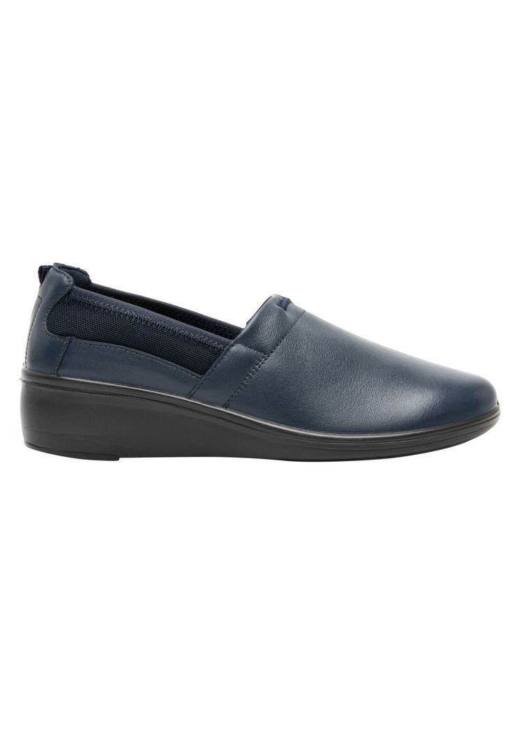 Zapato Mujer Castaña 45606 Azul Marino Flexi-0