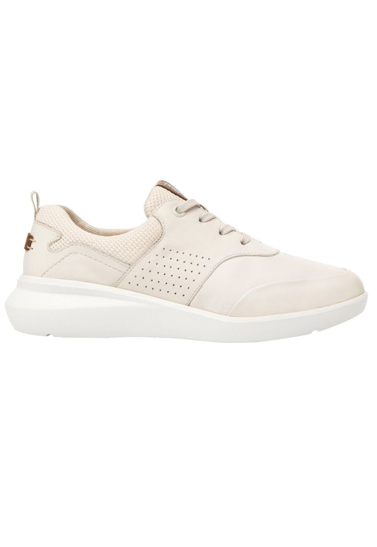 Zapatilla Mujer Cuero Alisha Beige Flexi-1
