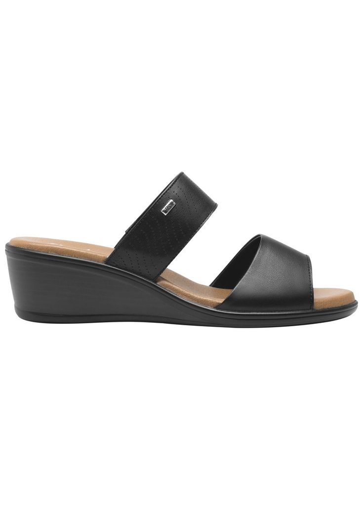 Sandalia Mujer Cuero Zura Negro Flexi-0