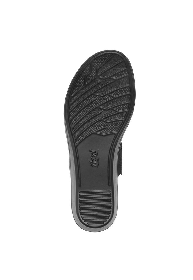 Sandalia Mujer Cuero Zura Negro Flexi-4