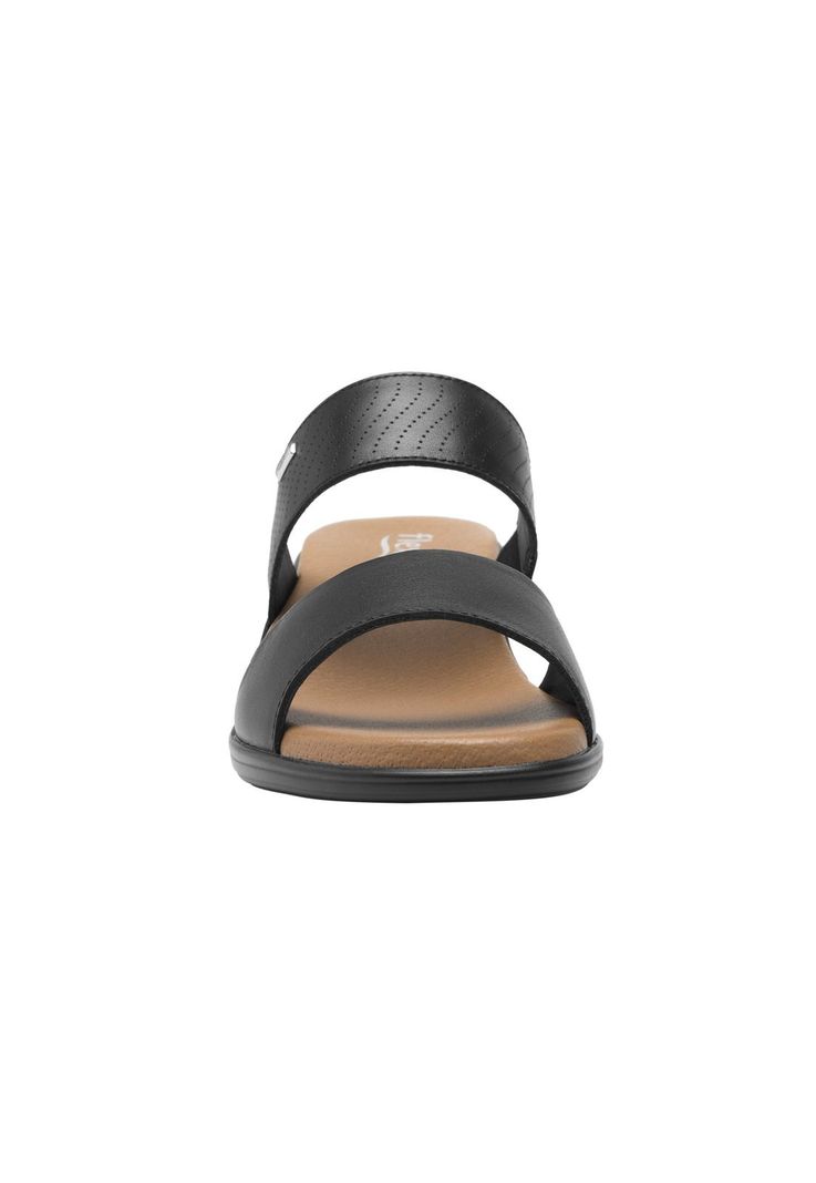 Sandalia Mujer Cuero Zura Negro Flexi-6
