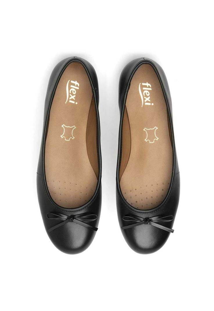 Ballerina Mujer Dafne 21202 Negro Flexi-5