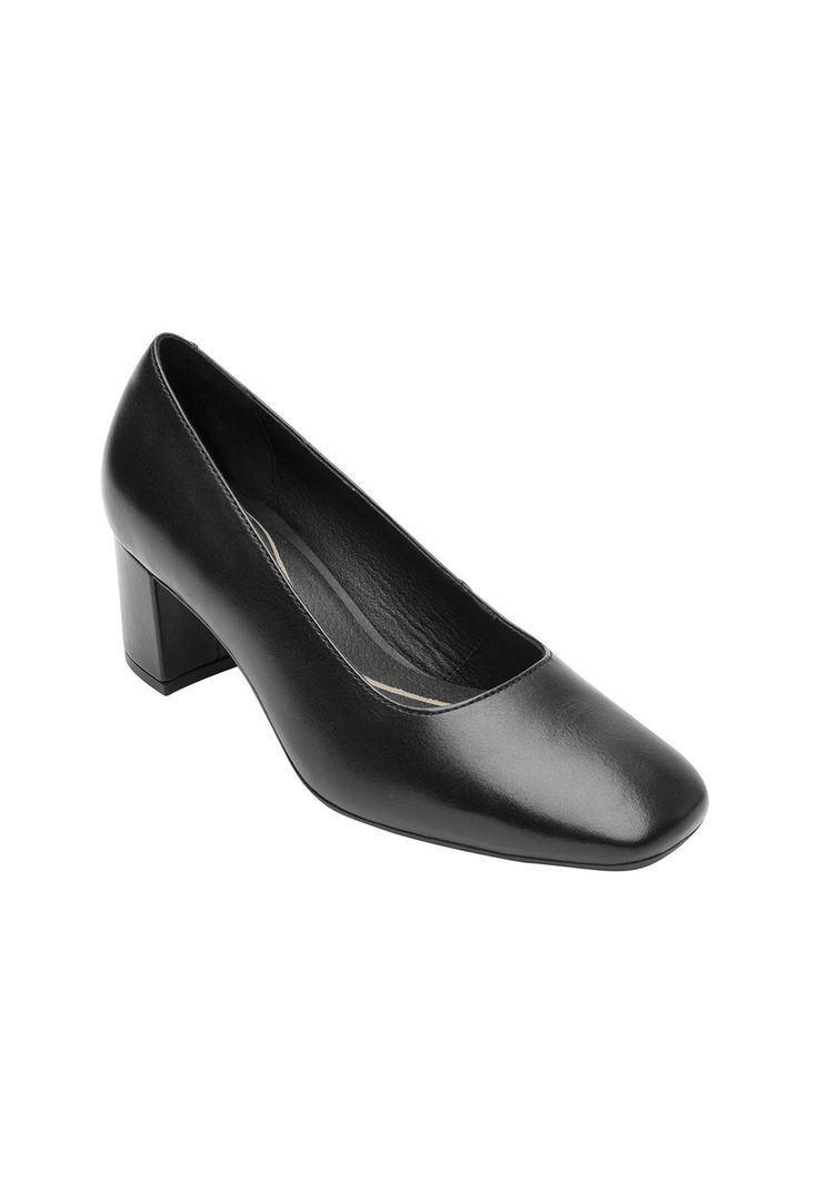 Zapato Mujer Cuero Marione Negro Flexi-0