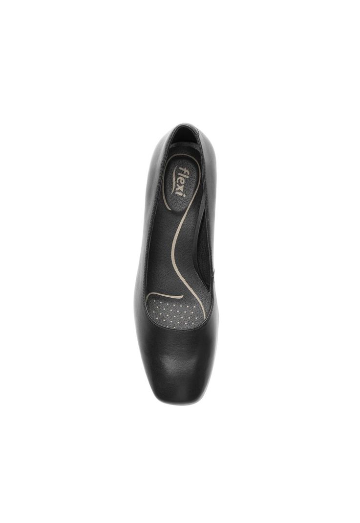 Zapato Mujer Cuero Marione Negro Flexi-6