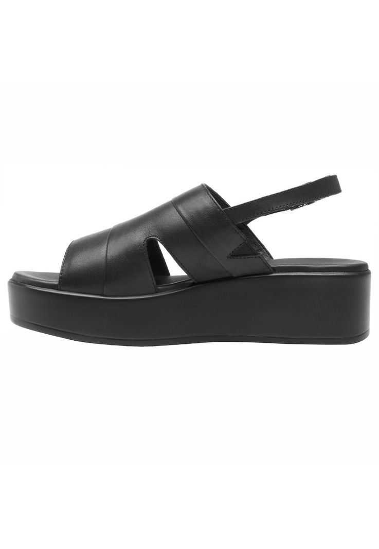 Sandalia Mujer Cuero Xandra Negro Flexi-2