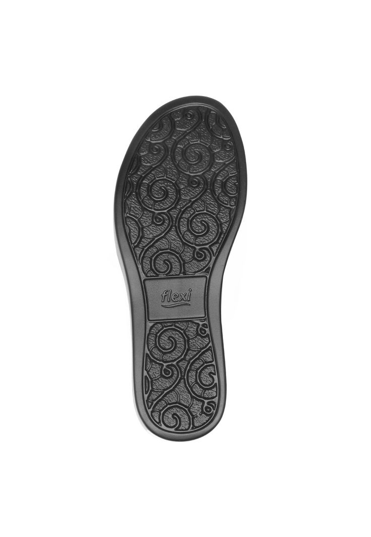 Sandalia Mujer Cuero Xandra Negro Flexi-4
