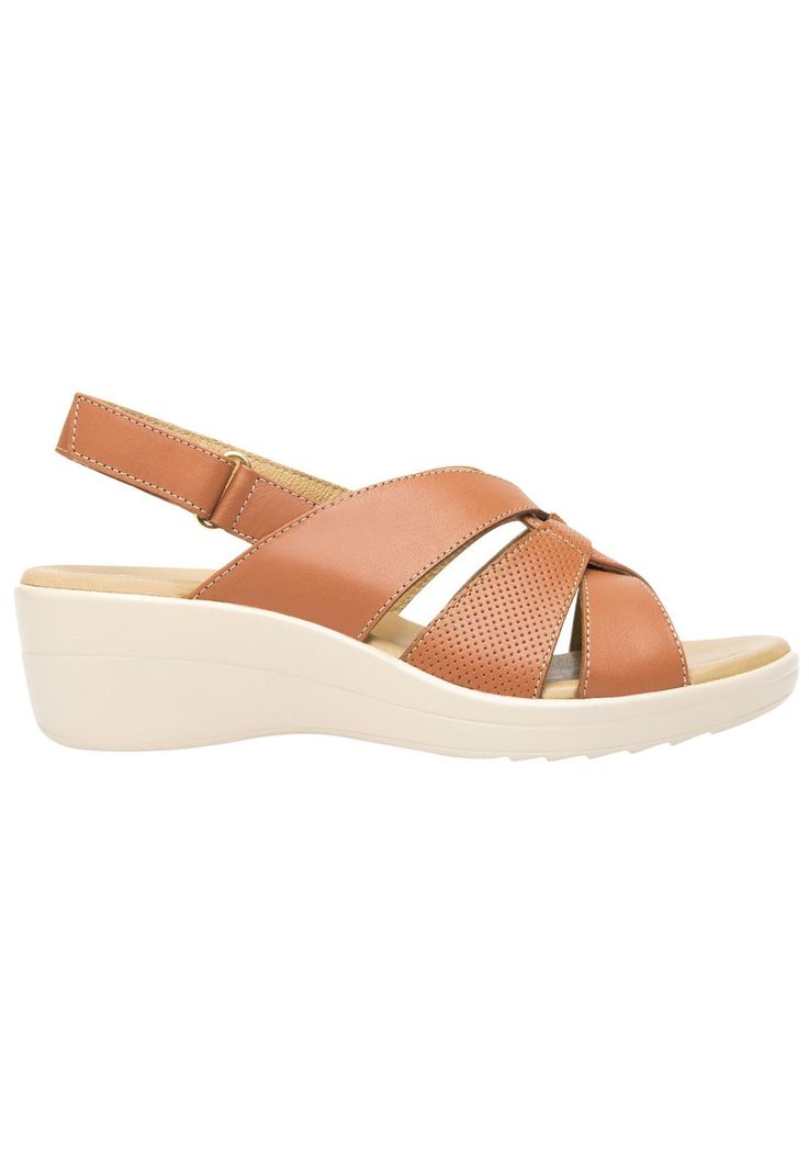 Sandalia Mujer Cuero Amapola Rosa Flexi-0