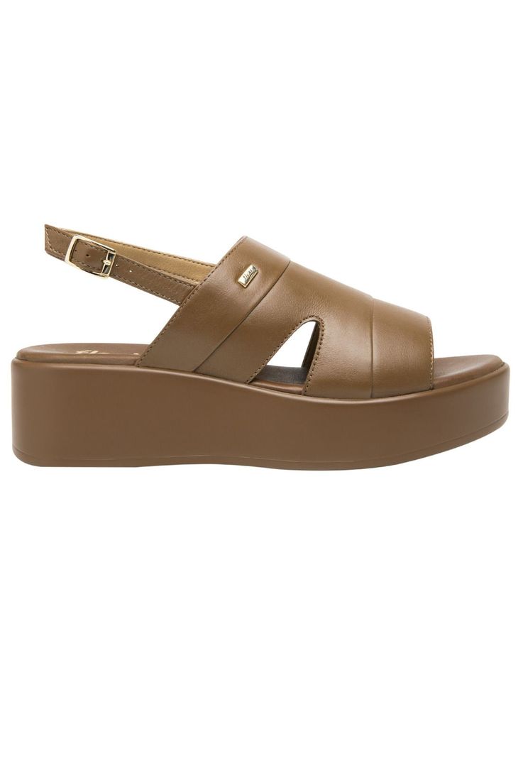 Sandalia Mujer Cuero Xandra Cafe Flexi-0