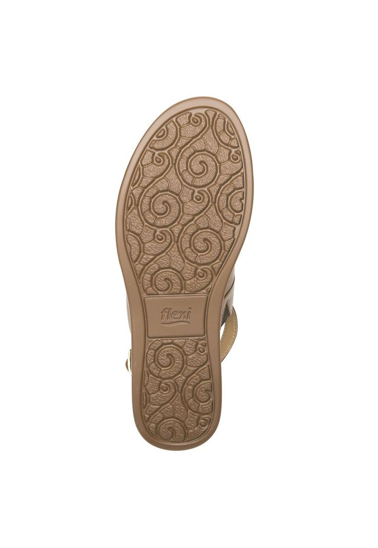 Sandalia Mujer Cuero Xandra Cafe Flexi-5