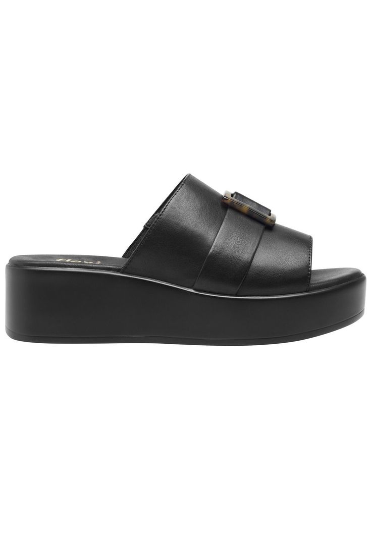 Sandalia Mujer Cuero Xandra Negro Flexi-0