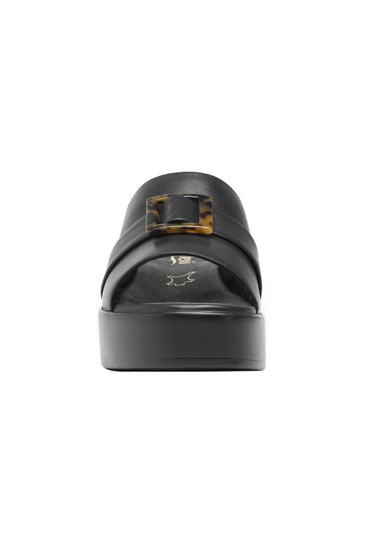 Sandalia Mujer Cuero Xandra Negro Flexi-5
