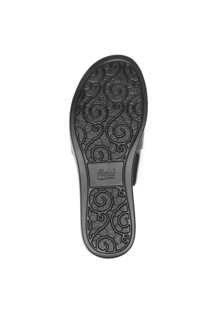 Sandalia Mujer Cuero Xandra Negro Flexi-6
