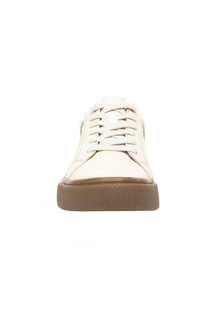 Zapatilla Mujer Cuero Nikia 120201 Blanco Crema Flexi-5