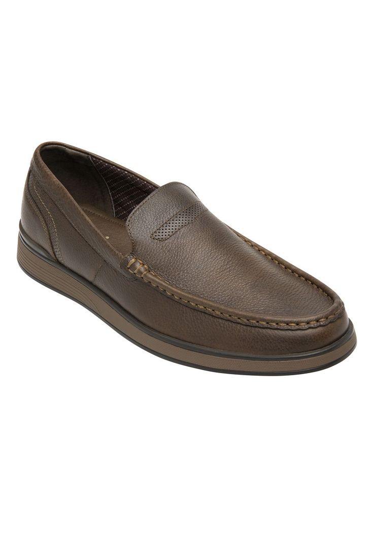 Mocasín Hombre Cuero Juko Cafe Flexi-1