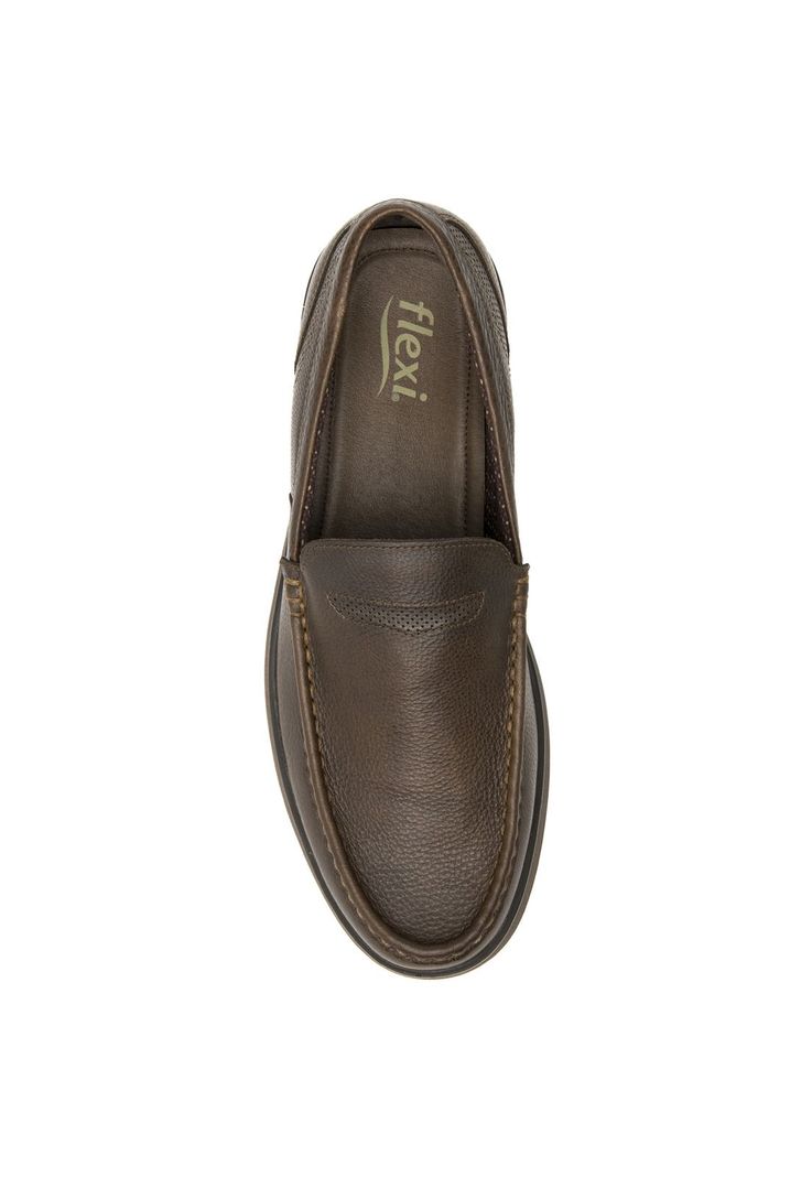Mocasín Hombre Cuero Juko Cafe Flexi-6