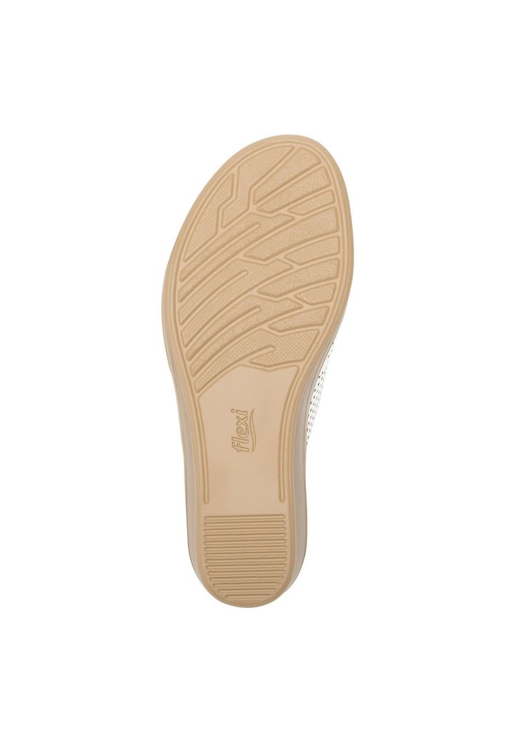 Sandalia Mujer Cuero Zura Blanco Flexi-5