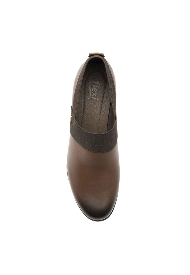 Zapato Mujer Cuero Renata Café Flexi-5