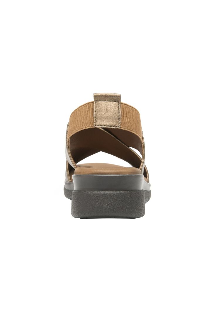 Sandalia Mujer Cuero Dariana Café Flexi-6