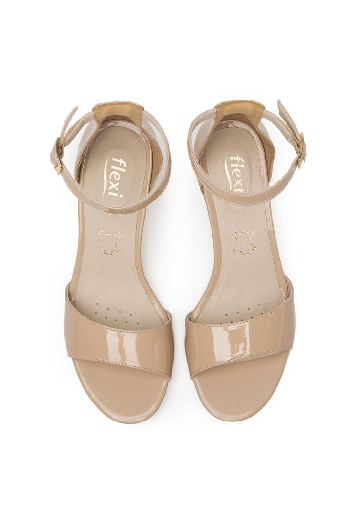 Sandalia Mujer Gilma 128301 Nude Flexi-5