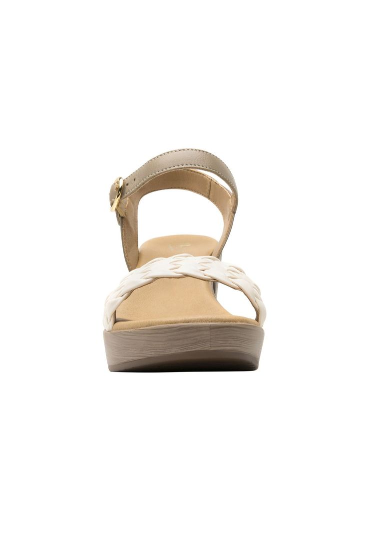 Sandalia Mujer Cuero Lory Beige Flexi-4