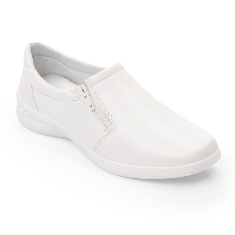 Zapato Mujer Cuero Ofelia Blanco Flexi-0