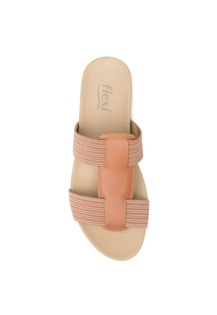 Sandalia Mujer Cuero Norah Rosa Flexi-5