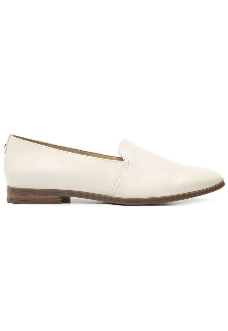 Mocasín Mujer Cuero Hayek 126601 Blanco Perla Flexi-0
