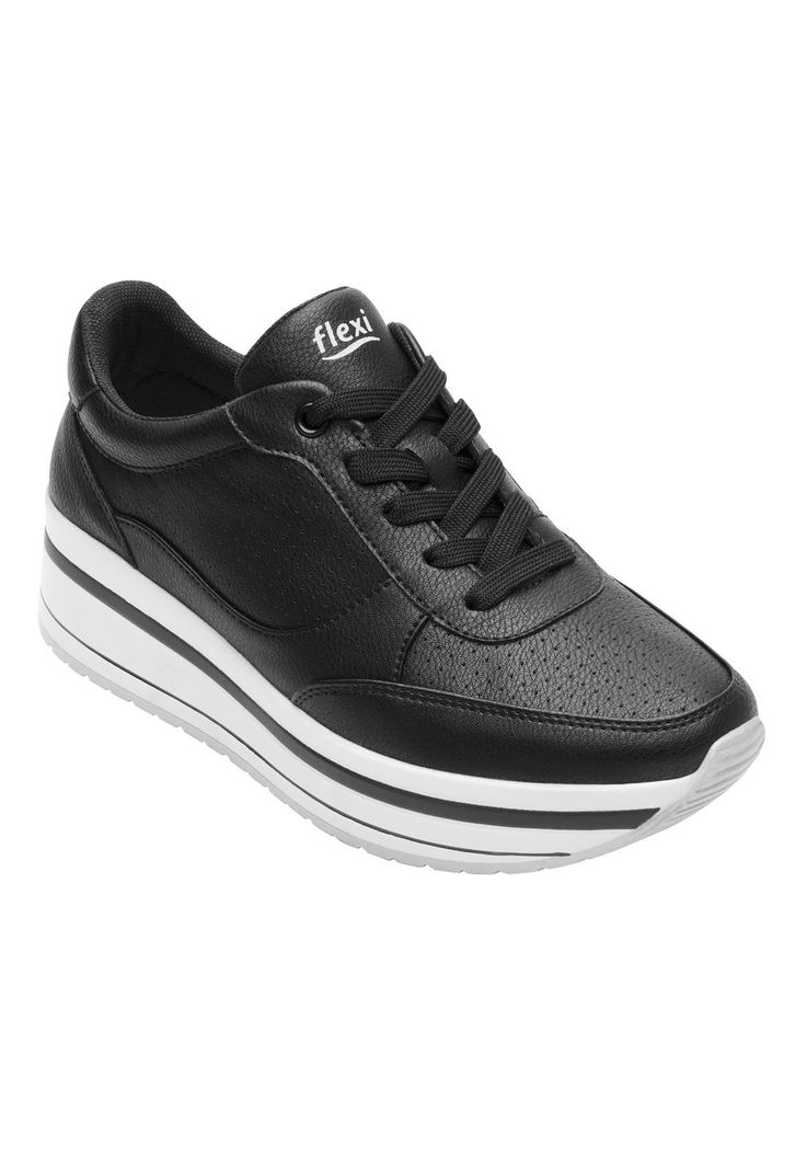 Zapatilla Mujer Alanis 101011 Negro Flexi-1