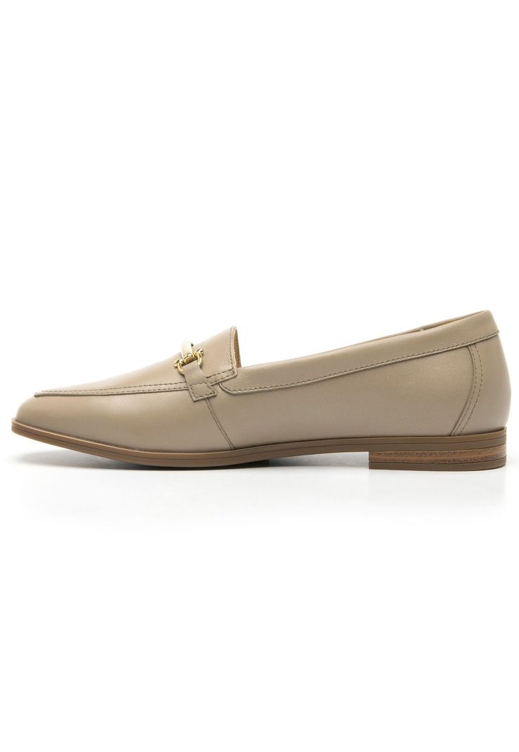 Mocasín Mujer Cuero Hayek 126602 Taupe Flexi-2