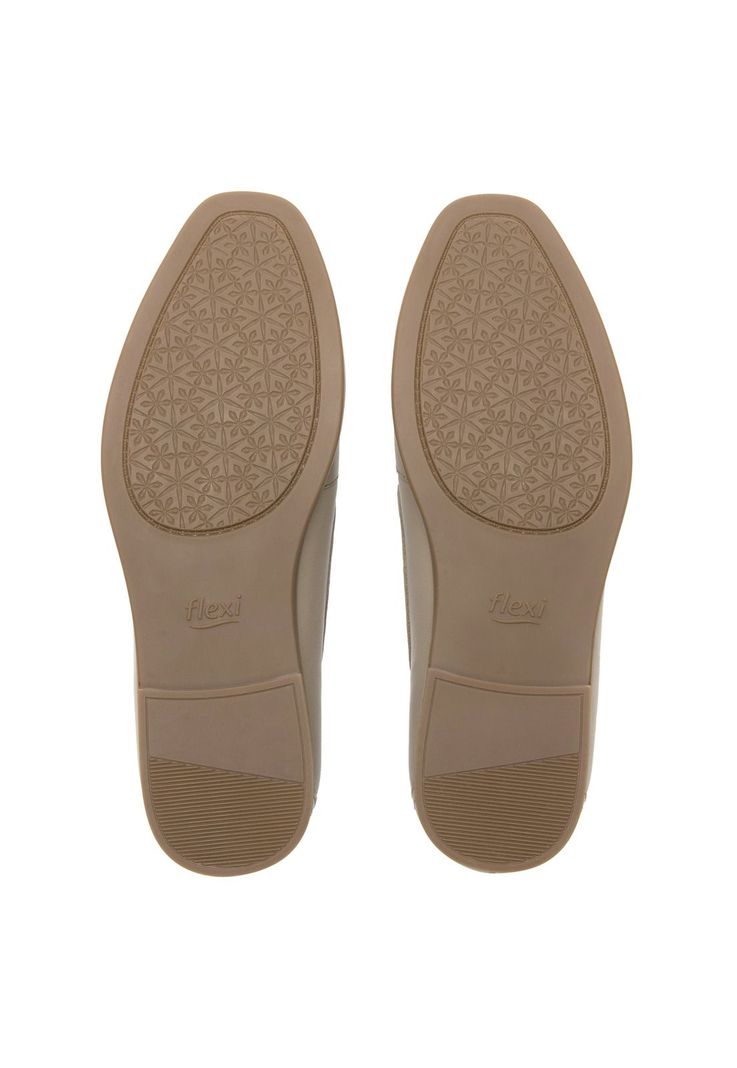 Mocasín Mujer Cuero Hayek 126602 Taupe Flexi-6