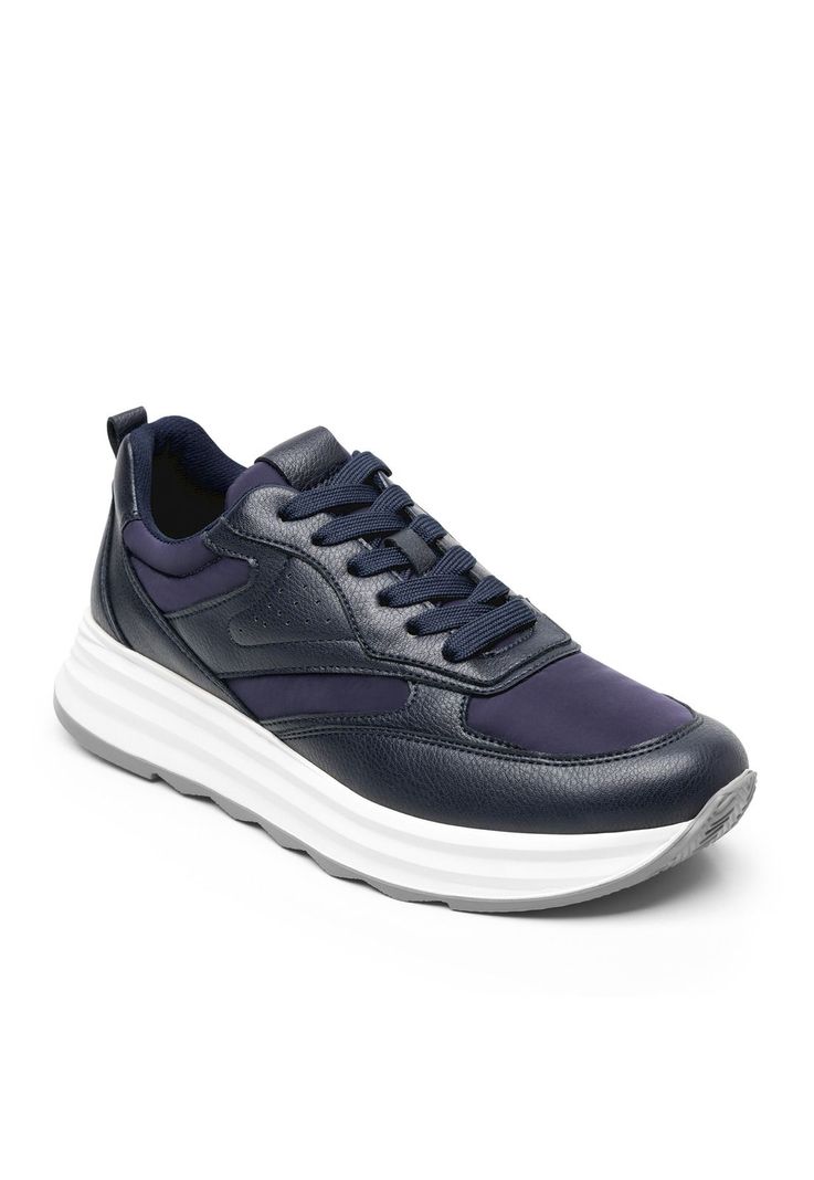 Zapatilla Mujer Nat 127102 Azul Marino Flexi-1