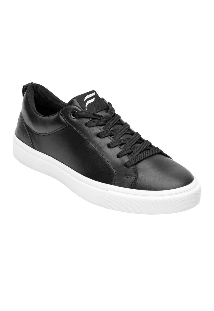 Zapatilla Mujer Cuero Nikia Negro Flexi-1