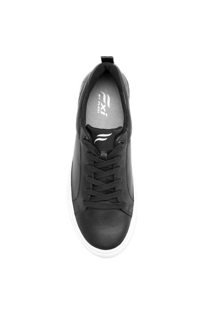 Zapatilla Mujer Cuero Nikia Negro Flexi-4
