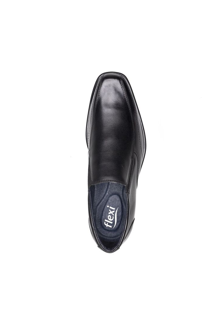 Zapato Hombre Cuero Salamanca Negro Flexi-6