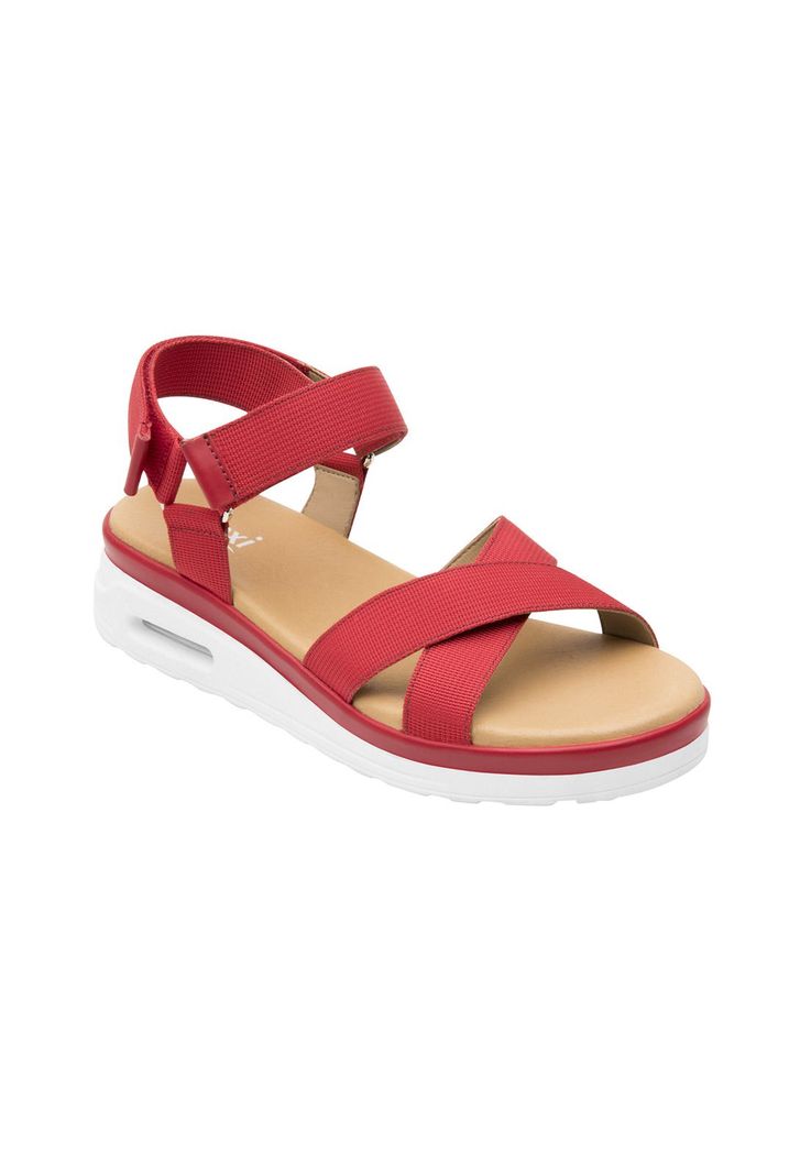 SANDALIA MUJER AMARILIS 106513ROJO-0