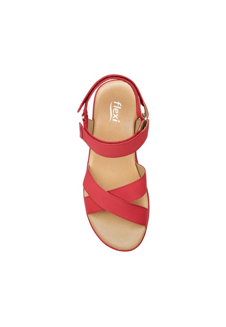 SANDALIA MUJER AMARILIS 106513ROJO-6