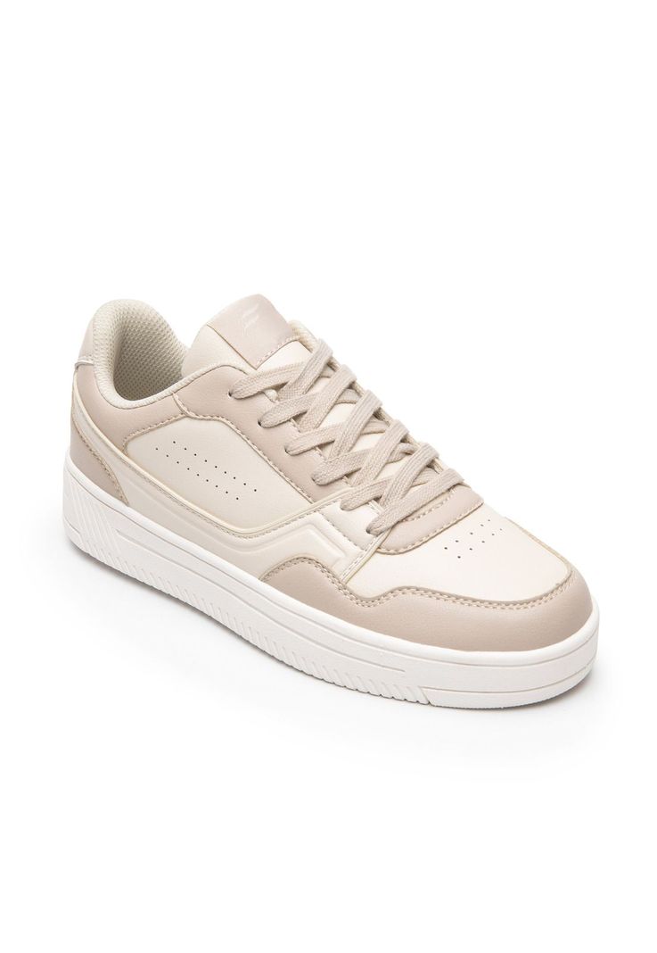 Zapatilla Mujer Inna 131601 Beige-1