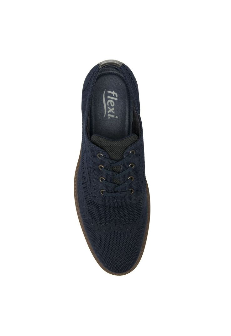 Zapato Hombre Pottery  Azul Mar. Flexi-5