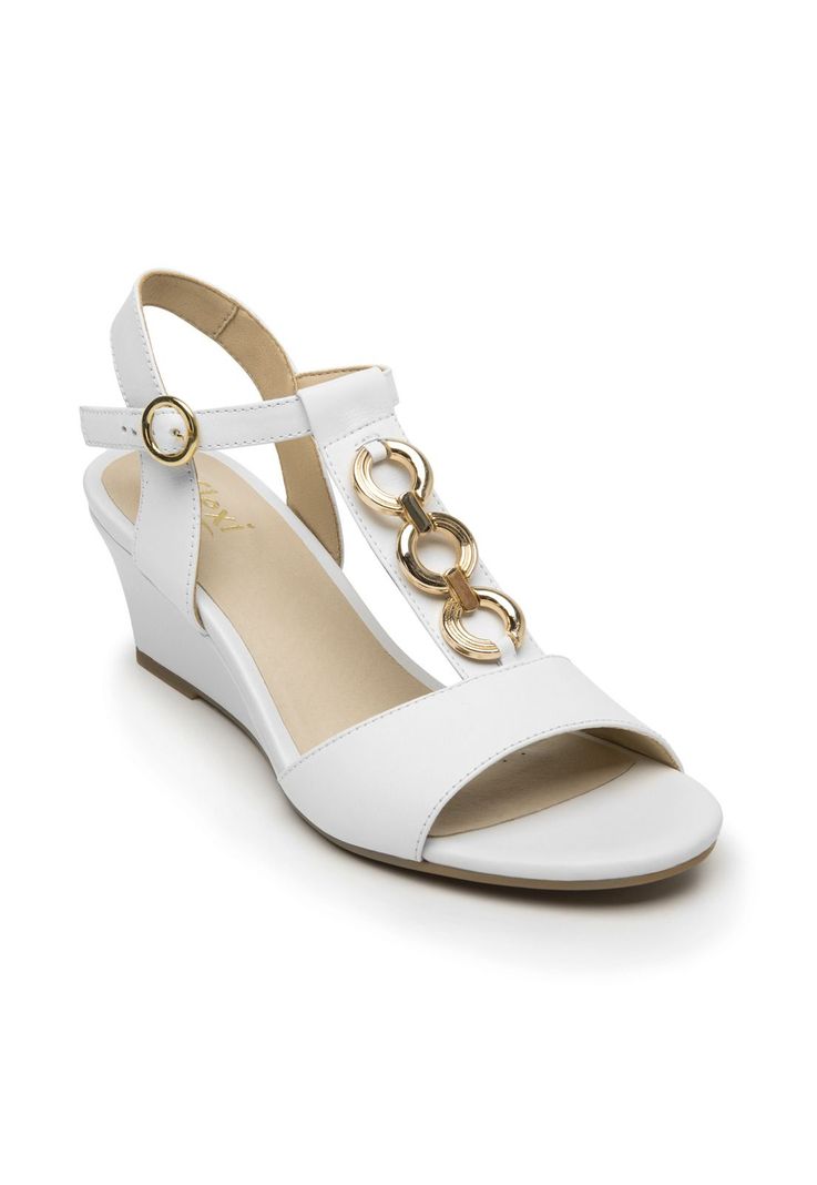 Sandalia Mujer Gilma 128304 Blanco Flexi-2